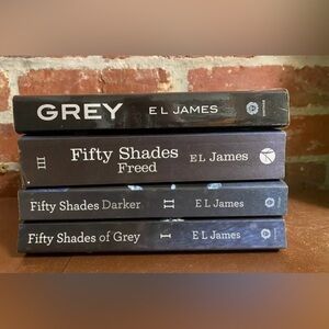 Fifty shades of grey dvd & book lot